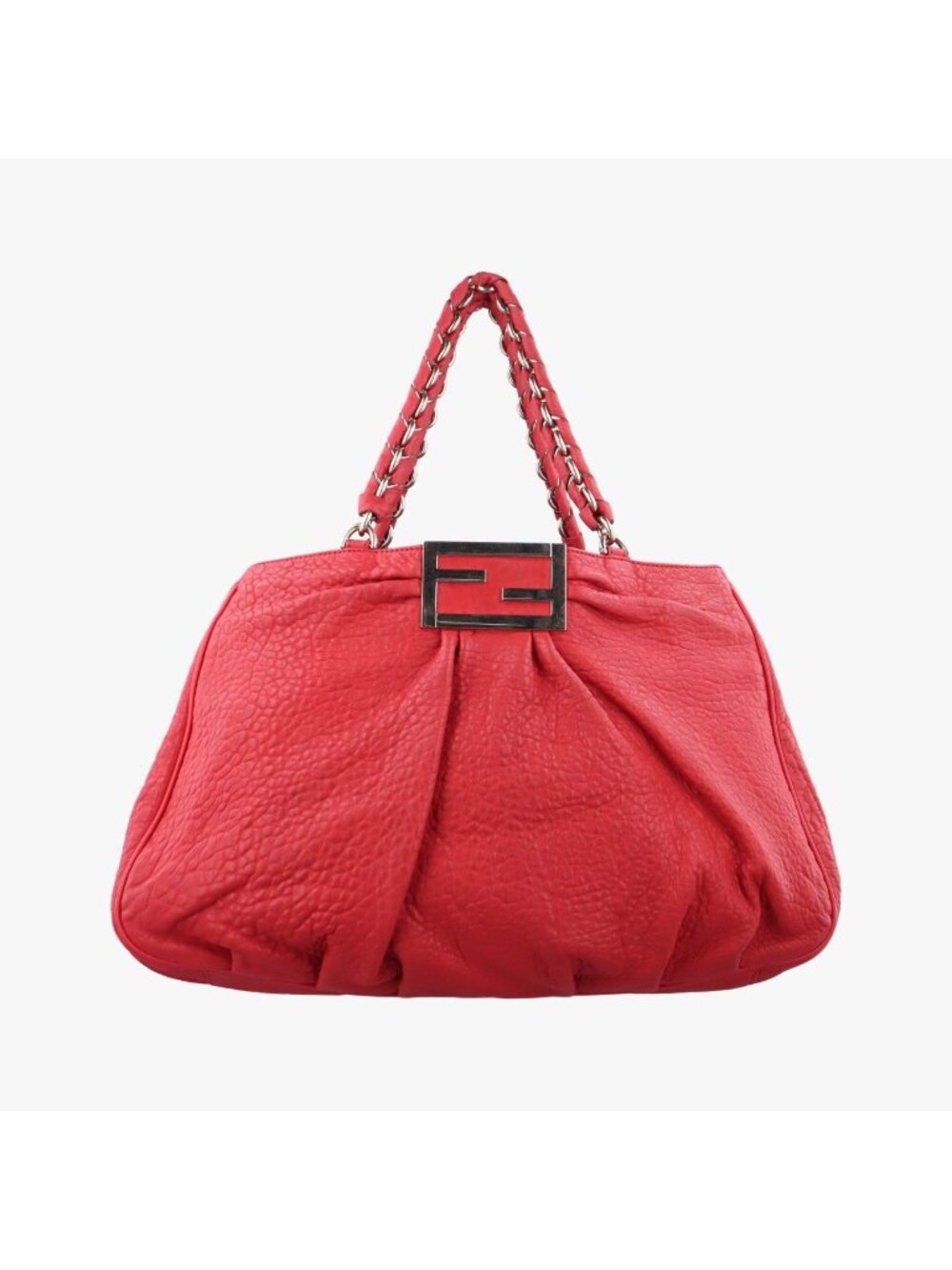 Fendi Mia Red Leather